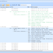 Protocol monitor, SAE J1939 Receive